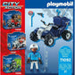Playmobil Spielzeug | Kostüme > Spielzeug und Spiele > Weiteres spielzeug Spielset Fahrzeuge Playmobil Speed Quad City Action 71092 Polizei (21 pcs)
