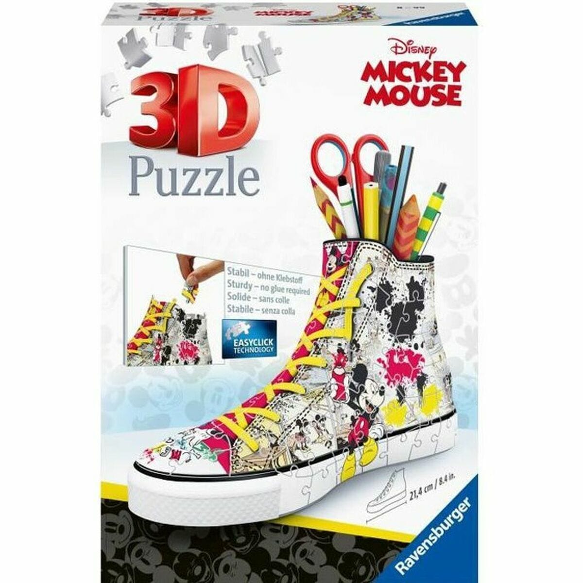 Ravensburger Spielzeug | Kostüme > Spielzeug und Spiele > Puzzle und Bauklötzchen 3D Puzzle Ravensburger Sneaker Mickey Mouse (108 Stücke)