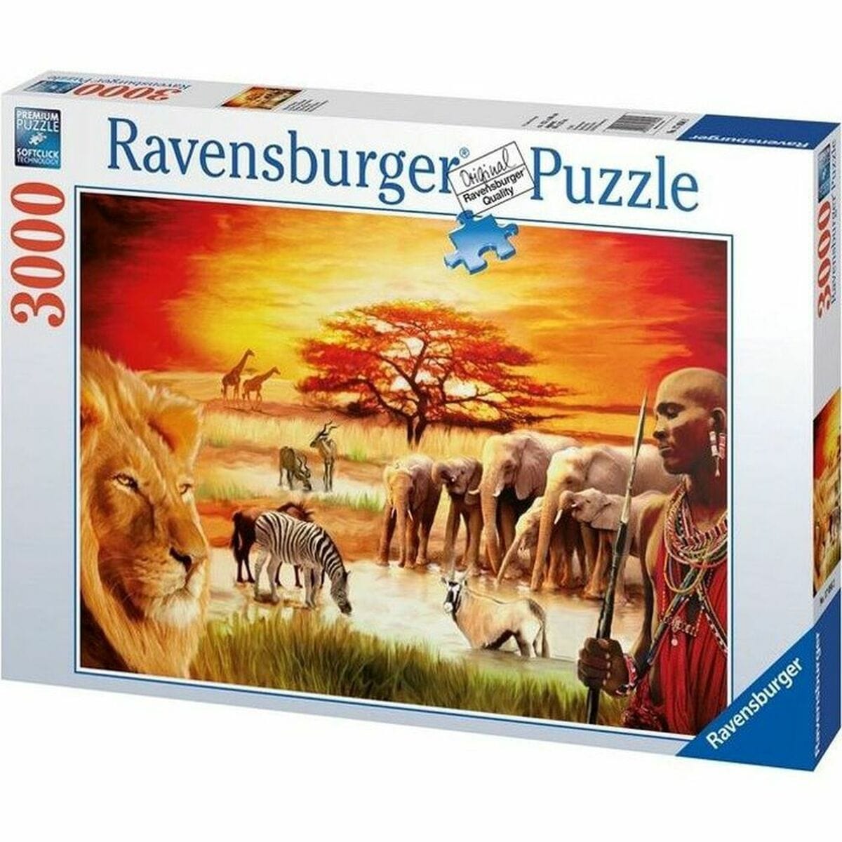 Ravensburger Spielzeug | Kostüme > Spielzeug und Spiele > Puzzle und Bauklötzchen Puzzle Ravensburger Massai Pride (3000 Stücke)