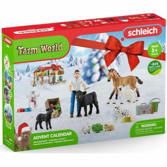 Schleich Spielzeug | Kostüme > Spielzeug und Spiele > Action-Figuren Set Tiere vom Bauernhof Schleich 98643 Tierarzt + 3 jahre