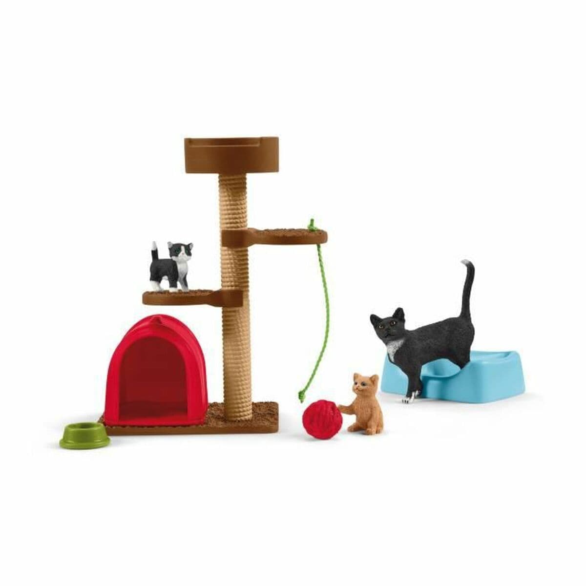 Schleich Spielzeug | Kostüme > Spielzeug und Spiele > Spiel-Tiere Playset Schleich Playtime for cute cats Katzen Kunststoff