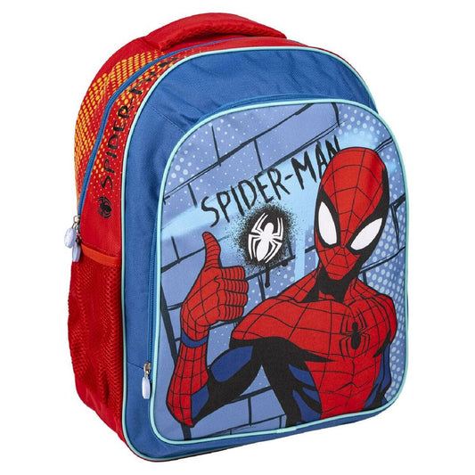 Spiderman Spielzeug | Kostüme > Schulzubehör > Schulranzen Schulrucksack Spiderman Rot Blau