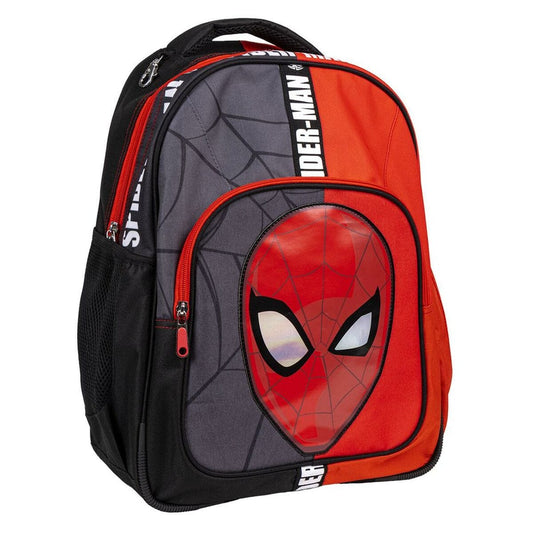 Spiderman Spielzeug | Kostüme > Schulzubehör > Schulranzen Schulrucksack Spiderman Rot Schwarz