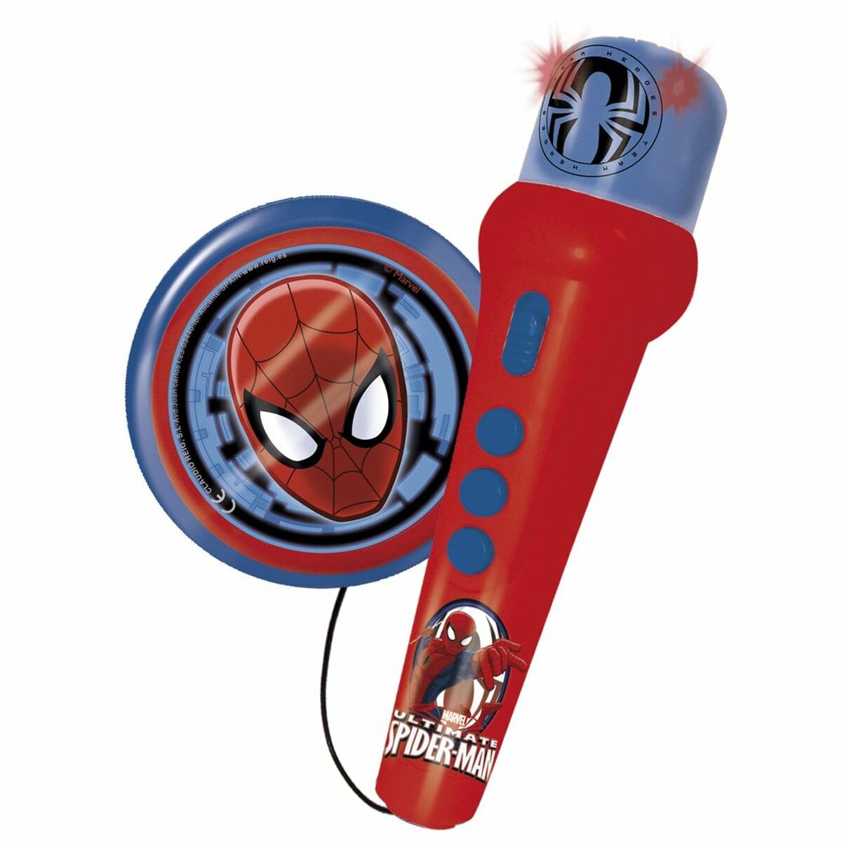 Spiderman Spielzeug | Kostüme > Spielzeug und Spiele > Lernspiele Karaoke Mikrofon Spiderman REIG1568