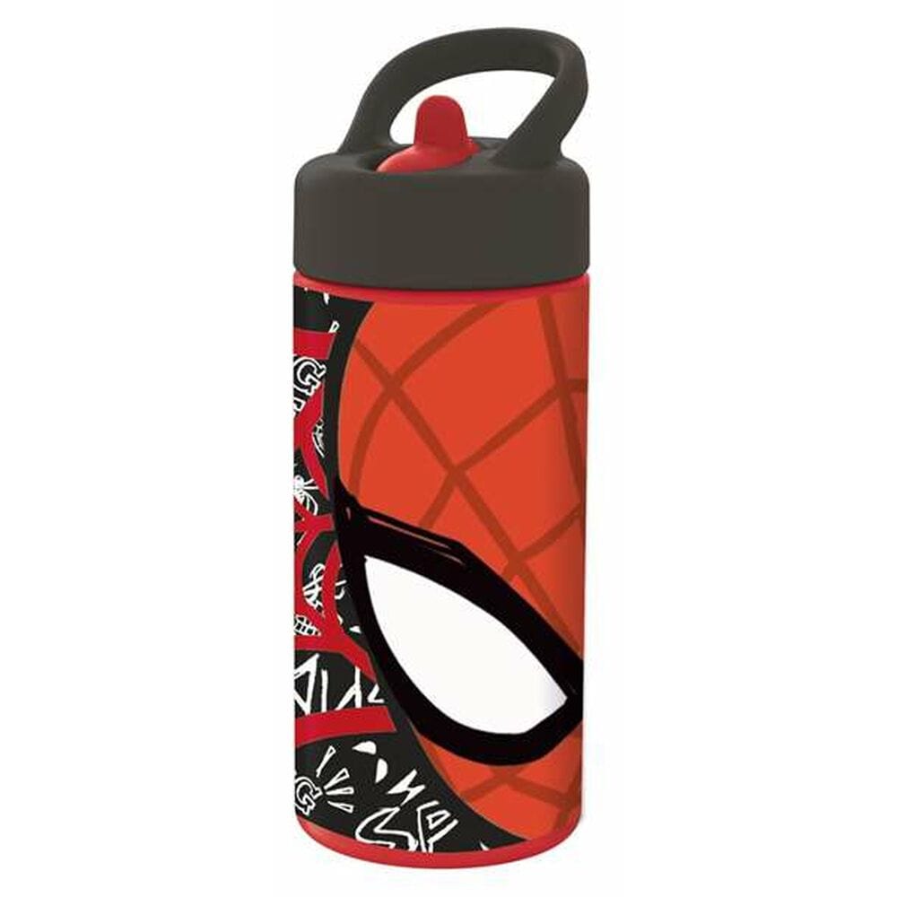 Spiderman Sport | Fitness > Camping und Berge > Flaschen und Feldflaschen Wasserflasche Spiderman Great Power Rot Blau (410 ml)