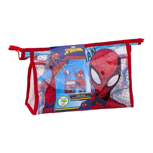Spiderman Sport | Fitness > Für Reisen > Kulturtaschen Kinder Reisetoilettengarnitur Spiderman 4 Stücke Rot 23 x 15 x 8 cm