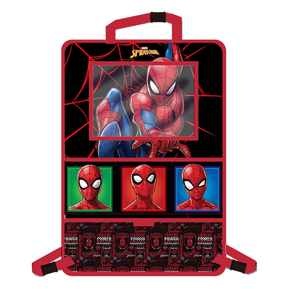 Spiderman Sport | Fitness > Vehicle Accessories > Autozubehör und Organizer Autositz-Organizer Spiderman CZ10274 Rot