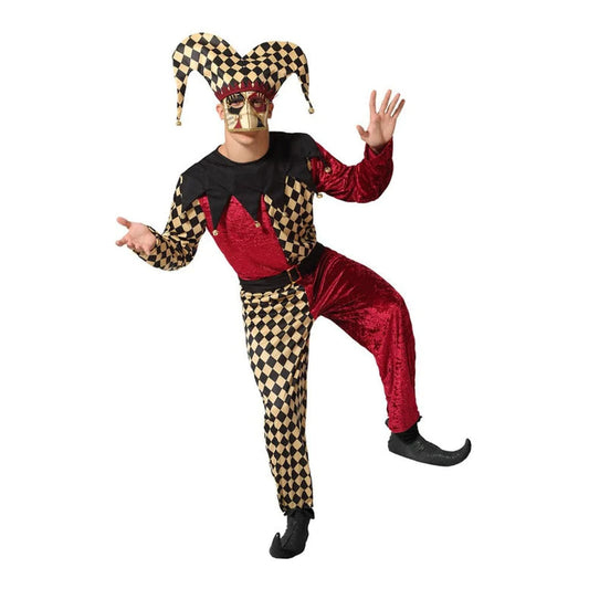 BigBuy Carnival Spielzeug | Kostüme > Kostüme > Clowns XS/S Verkleidung für Erwachsene Harlekin (4 pcs)