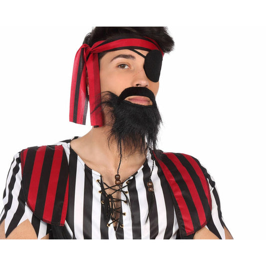 BigBuy Carnival Spielzeug | Kostüme > Kostüme > Perücken und Mützen Falscher Bart Pirat