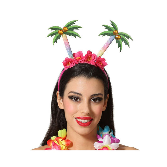 BigBuy Carnival Spielzeug | Kostüme > Kostüme > Piraten Stirnband Palmen Tropical