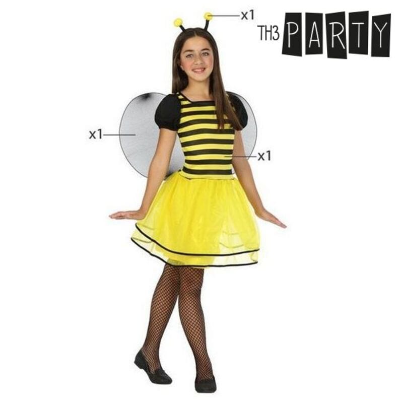 BigBuy Carnival Spielzeug | Kostüme > Kostüme > Tiere Verkleidung für Kinder Biene (3 pcs)