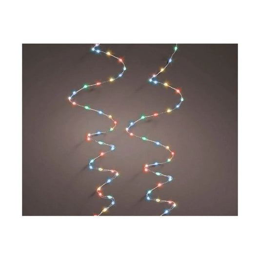 BigBuy Christmas Heim | Garten > Dekoration und Beleuchtung > LED-Beleuchtung LED-Lichterkette Bunt