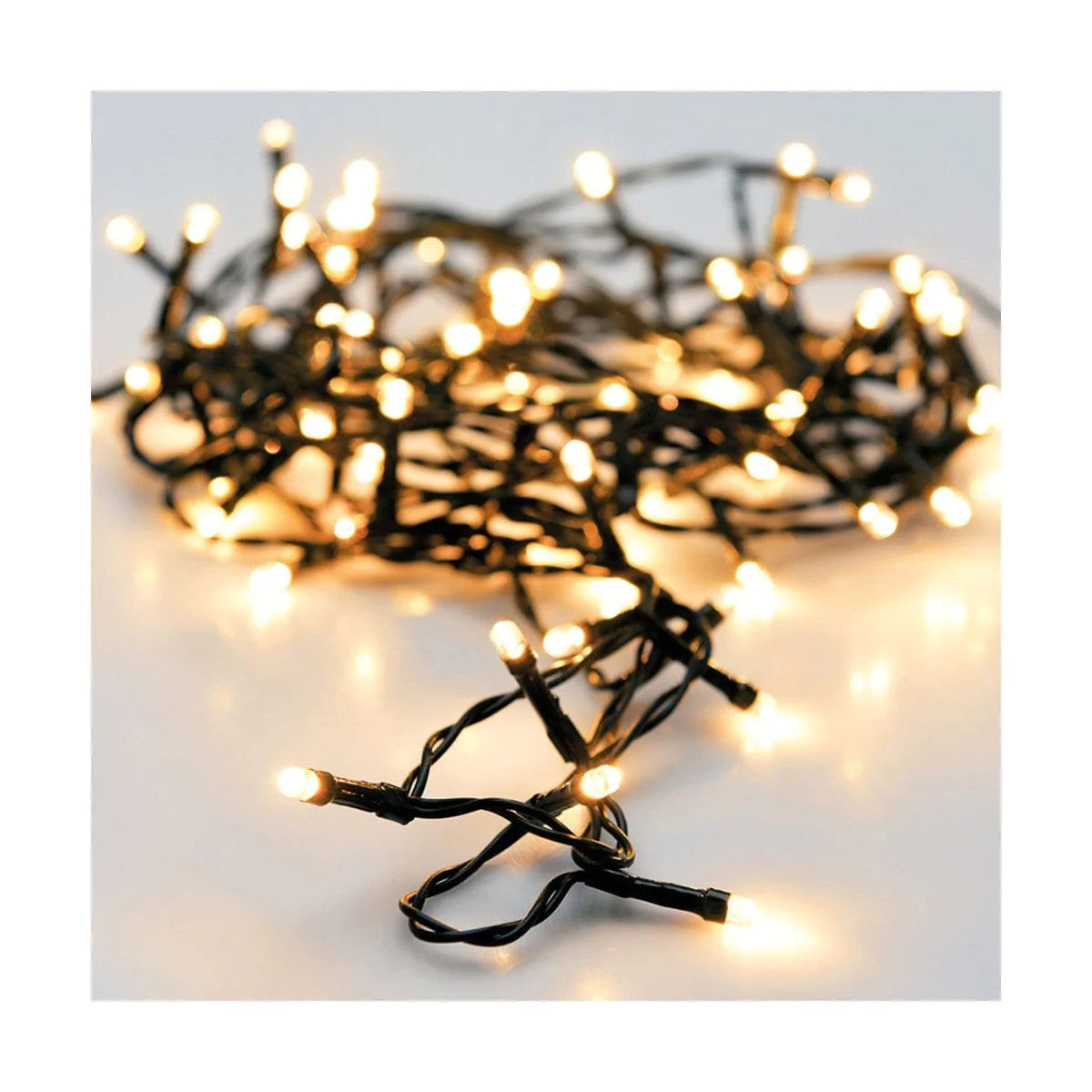 BigBuy Christmas Heim | Garten > Dekoration und Beleuchtung > LED-Beleuchtung LED-Lichterkette Warmes Weiß (24 m)