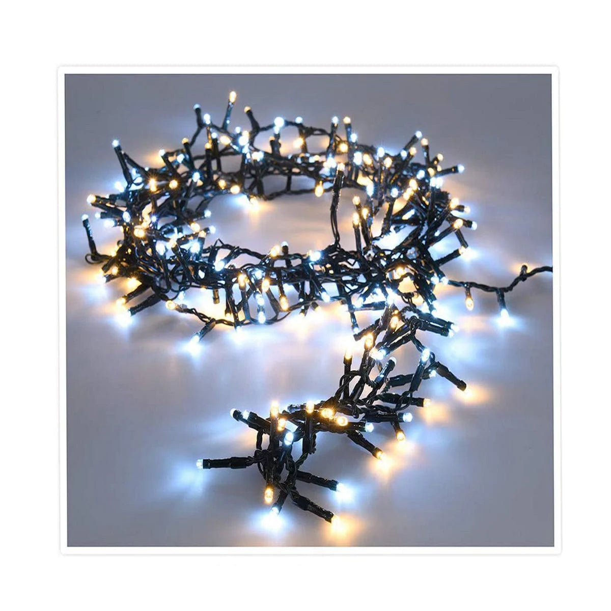 BigBuy Christmas Heim | Garten > Dekoration und Beleuchtung > LED-Beleuchtung LED-Lichterkette Weiß (14 m)