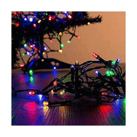 BigBuy Christmas Heim | Garten > Dekoration und Beleuchtung > Weihnachtsdekorationen LED-Lichterkette Bunt (4 m)