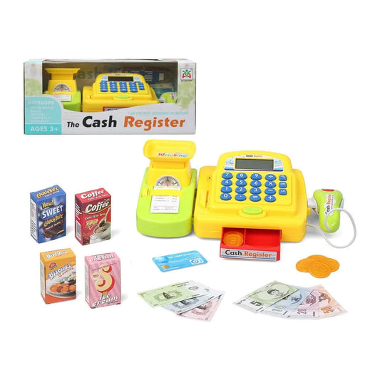 BigBuy Fun Spielzeug | Kostüme > Spielzeug und Spiele > Verkleidung Spielzeug-Registrierkasse The Cash Register Gelb (33 x 13 cm)