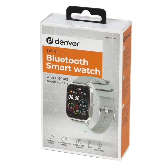 Denver Electronics Computer | Elektronik > Elektronik | Telefonie und Tablets > Smartwatches Smartwatch Denver Electronics SW181 Grau 1,7"