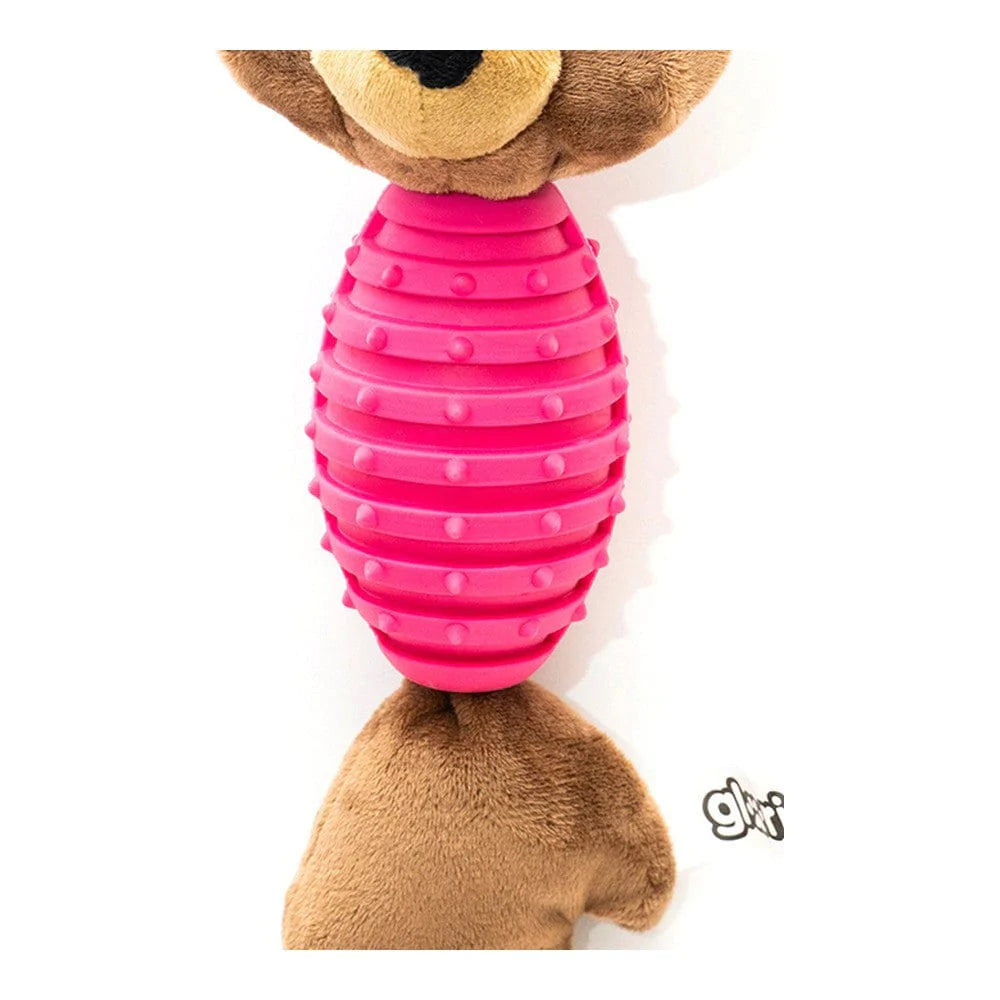 Gloria Heim | Garten > Haustier > Spielzeug Beißring für Hunde Gloria Gaby mit ton Polyester Bär Moosgummi PP