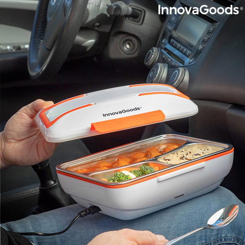 InnovaGoods Brotdosen, Lebensmittelbehälter und Salatschüssel Elektrische Lunchbox für Autos Pro Bentau InnovaGoods