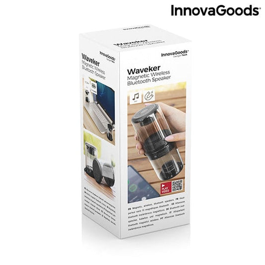 InnovaGoods Computer | Elektronik > Elektronik | Audio > Bluetooth Lautsprecher Kabellos wiederaufladbare magnetische Lautsprecher Waveker InnovaGoods Packung mit 2 Einheiten