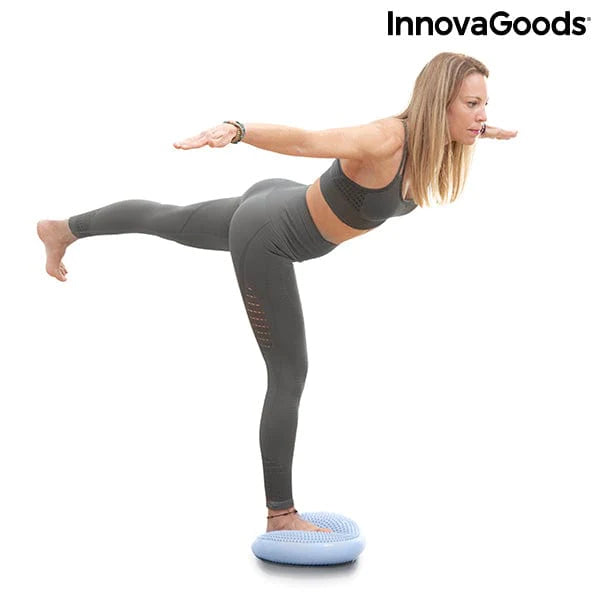 InnovaGoods Fitnessgeräte Gleichgewichts-Kissen mit Pumpe Cushport InnovaGoods