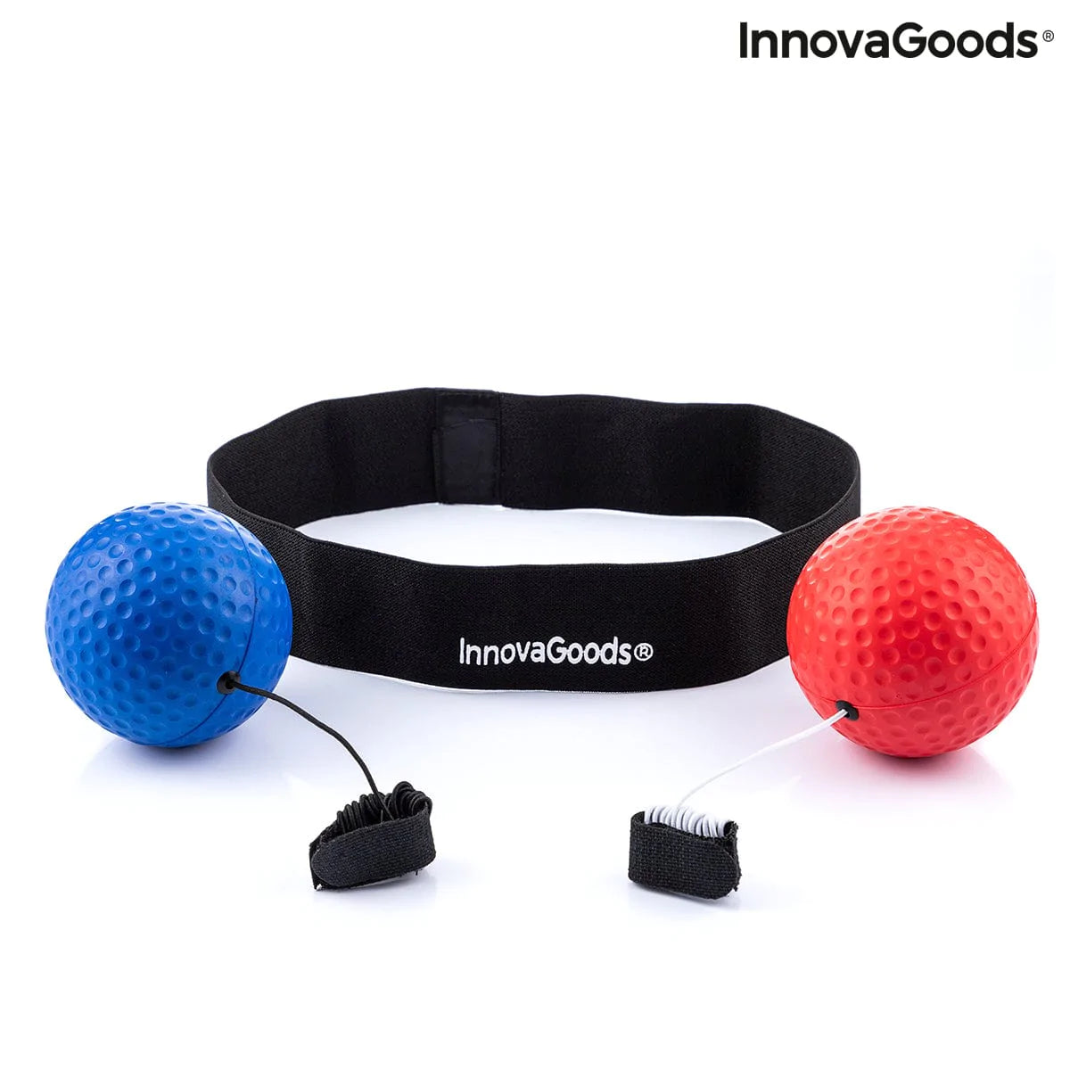 InnovaGoods Fitnessgeräte Trainings- und Reflexball-Set Balxing InnovaGoods