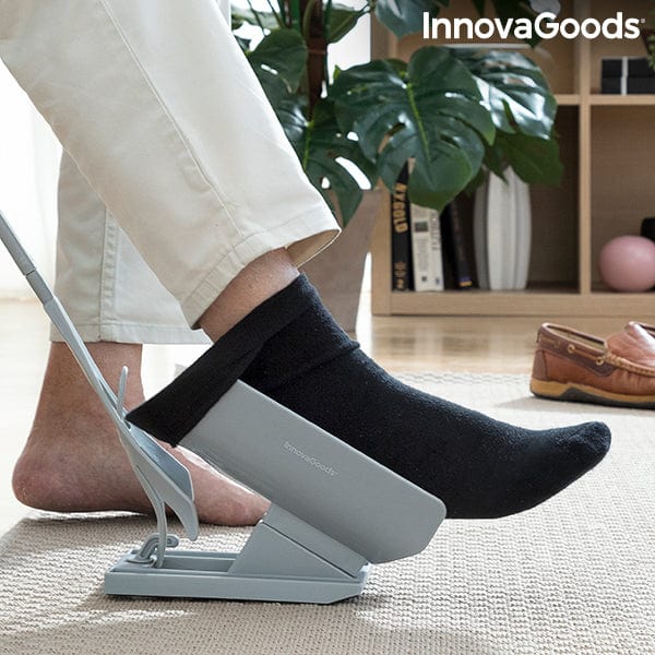 InnovaGoods Gesundheit | Beauty > Entspannung und Wellness > Hausschuhe, Strümpfe und Einlegesohlen Socken- und Schuhanzieher mit Sockenauszieher Shoeasy InnovaGoods