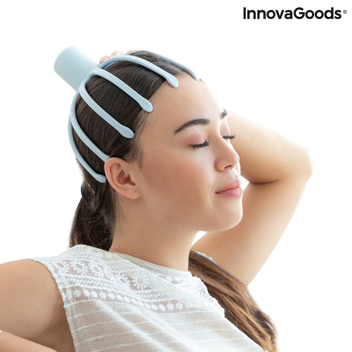 InnovaGoods Gesundheit | Beauty > Entspannung und Wellness > Massagegeräte Wiederaufladbares Kopfmassagegerät Helax InnovaGoods