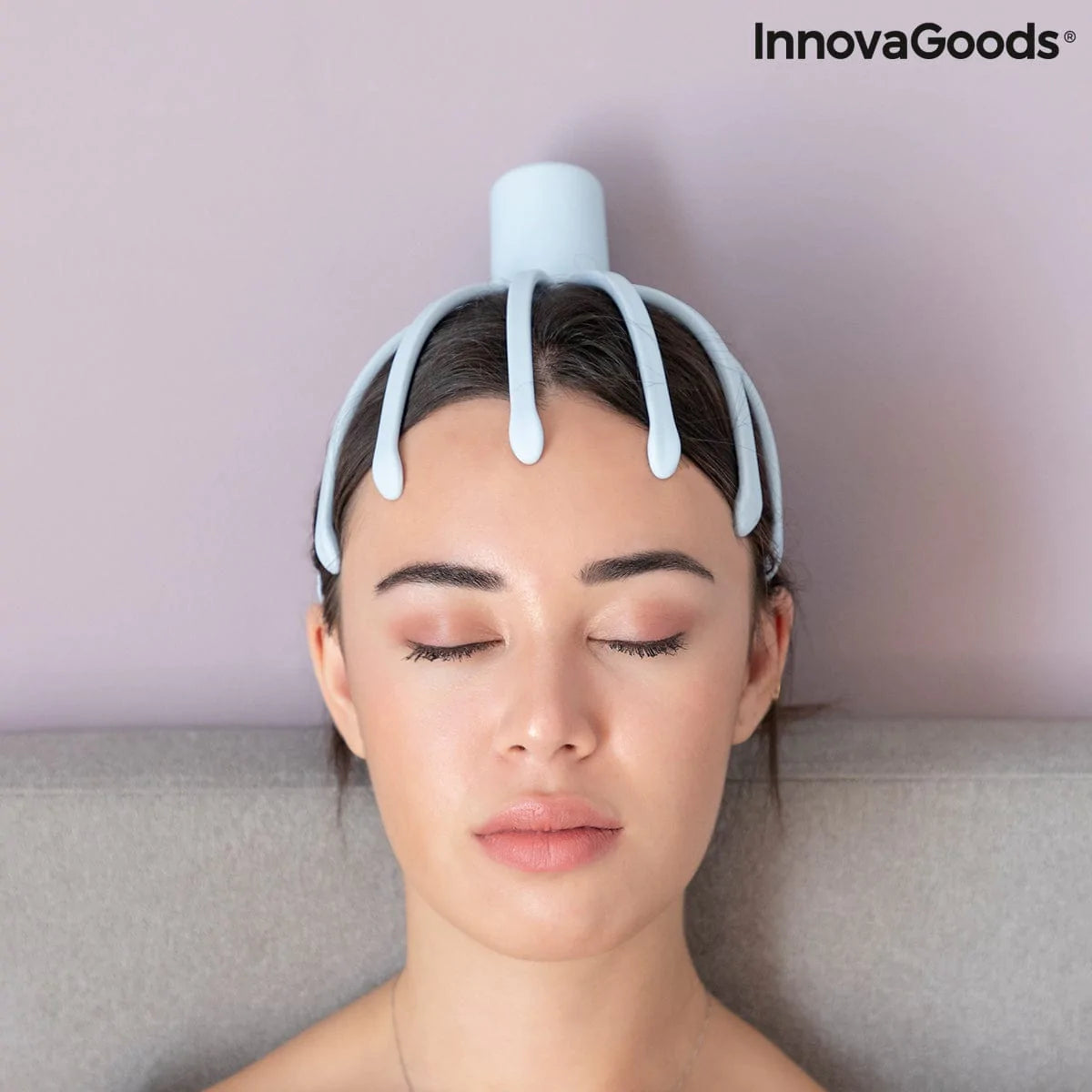 InnovaGoods Gesundheit | Beauty > Entspannung und Wellness > Massagegeräte Wiederaufladbares Kopfmassagegerät Helax InnovaGoods