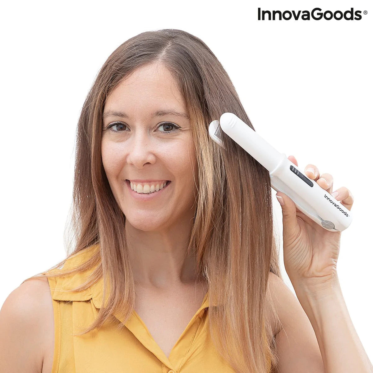 InnovaGoods Gesundheit | Beauty > Haarpflege > Glätteisen Wiederaufladbares Glätteisen mit Powerbank-Funktion Hesser InnovaGoods