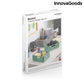 InnovaGoods Heim | Garten > Aufbewahrungsmöglichkeiten Set mit 3 klappbaren und stapelbaren Ordungs-Kisten Boxtor InnovaGoods
