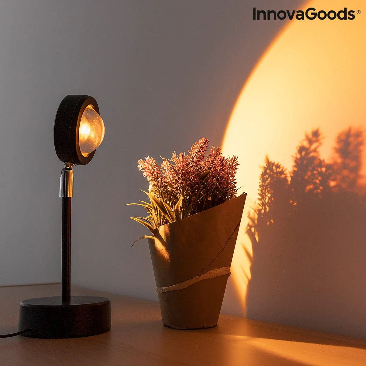 InnovaGoods Heim | Garten > Dekoration und Beleuchtung > LED-Beleuchtung Sonnenuntergang Projektorlampe Sulam InnovaGoods