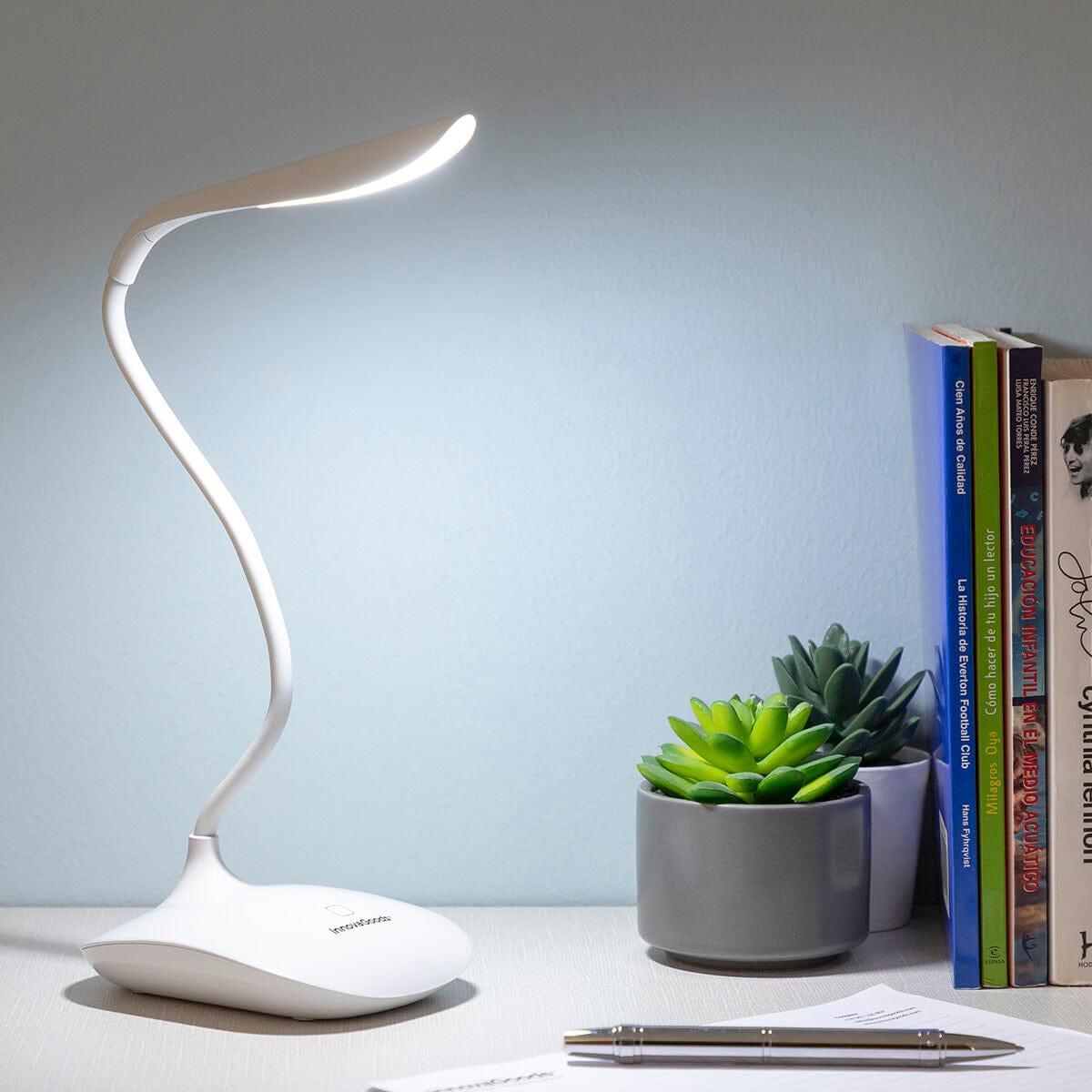 InnovaGoods Heim | Garten > Dekoration und Beleuchtung > LED-Beleuchtung Wiederaufladbare Touch-LED-Tischlampe Lum2Go InnovaGoods