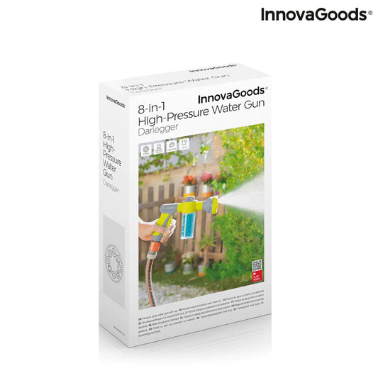 InnovaGoods Heim | Garten > Garten und Terrasse > Gartenschläuche und Sprenkler 8-in-1-Hochdruck-Wasserspritze mit Tank Dariegger InnovaGoods