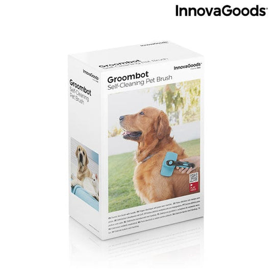 InnovaGoods Heim | Garten > Haustier > Gesundheit und Hygiene Reinigungsbürste für Haustiere, mit einziehbaren Borsten Groombot InnovaGoods