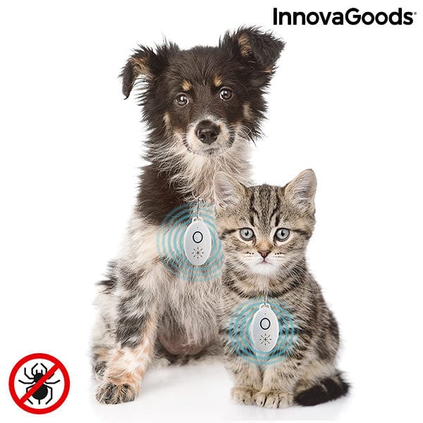 InnovaGoods Heim | Garten > Haustier > Gesundheit und Hygiene Wiederaufladbares Ultraschallgerät gegen Parasiten für Haustiere PetRep InnovaGoods