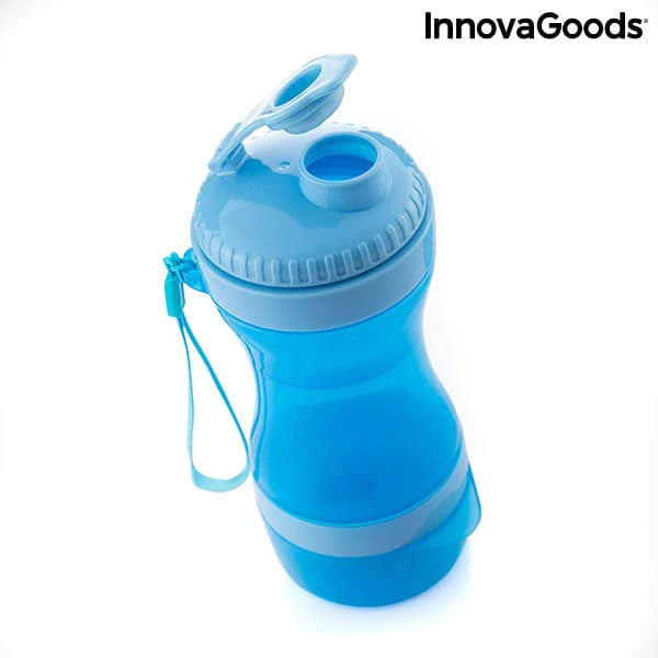 InnovaGoods Heim | Garten > Haustier > Nahrung 2 in 1 - Flasche mit Wasser- und Futterbehälter für Haustiere Pettap InnovaGoods