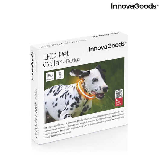 InnovaGoods Heim | Garten > Haustier > Reisen und Gassi Gehen LED-Halsband für Haustiere Petlux InnovaGoods