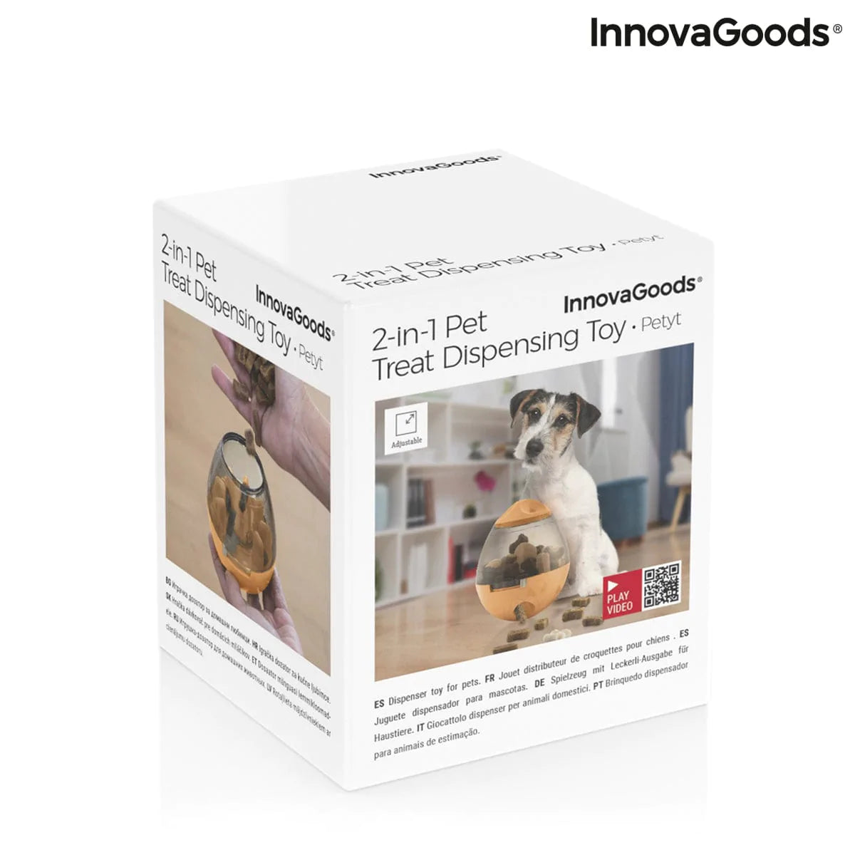 InnovaGoods Heim | Garten > Haustier > Spielzeug 2 in 1 Haustier-Leckerli-Spender Spielzeug Petyt InnovaGoods