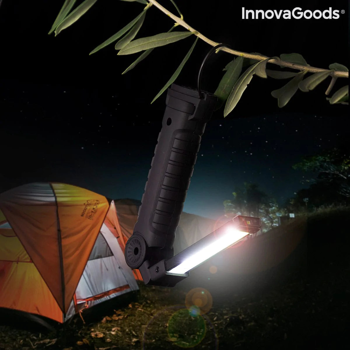 InnovaGoods Heim | Garten > Heimwerkerbedarf und Eisenwaren 5-in-1 wiederaufladbare magnetische LED-Taschenlampe Litooler InnovaGoods