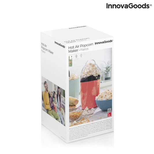 InnovaGoods Küche | Gourmet > Backzubehör > Crêpe-Eisen und Waffeleisen Heißluft-Popcornmaschine Popcot InnovaGoods