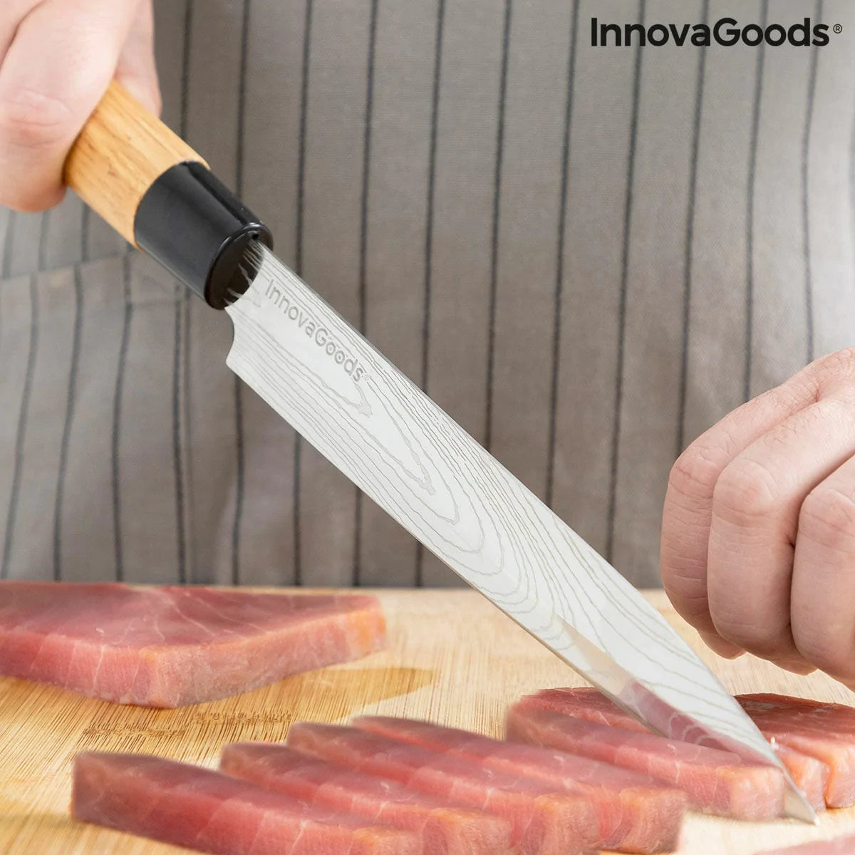 InnovaGoods Küche | Gourmet > Haushalt > Messer und Schleifsteine Messerset mit Transporttasche für Profis Damas·Q InnovaGoods
