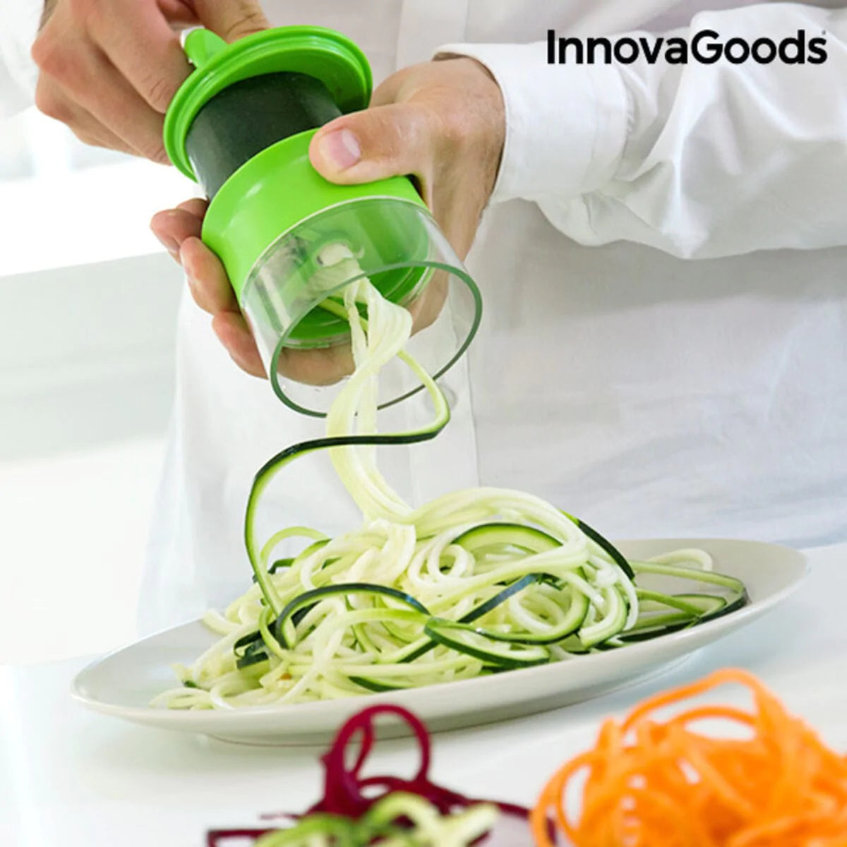 InnovaGoods Küche | Gourmet > Küchenaccessoires und Küchenutensilien > Reiben, Fräsen und Schäler Spiralschneider Spiru InnovaGoods