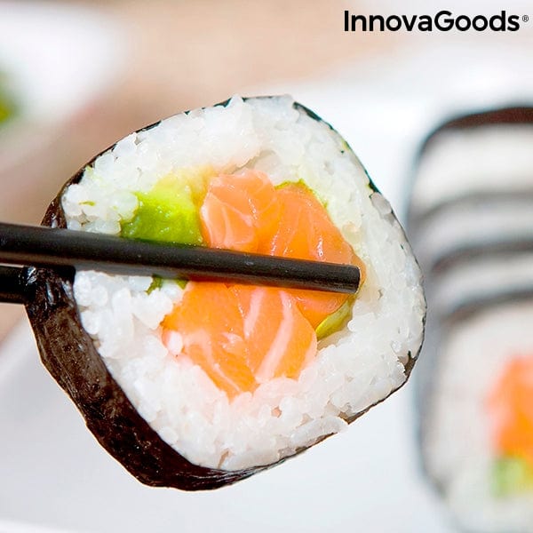 InnovaGoods Küche | Gourmet > Küchenaccessoires und Küchenutensilien > Weiteres Zubehör und Kochgeschirr Sushi-Set mit Rezepten Suzooka InnovaGoods 3 Stücke