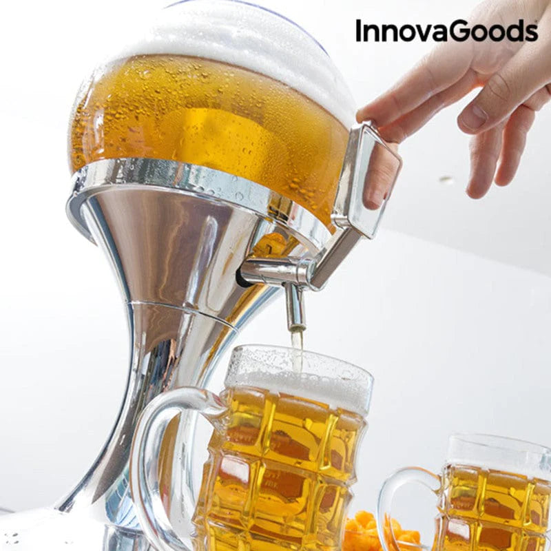 InnovaGoods Küche | Gourmet > Liköre und Zubehör Ball Bier Kühlzapfanlage Ball InnovaGoods