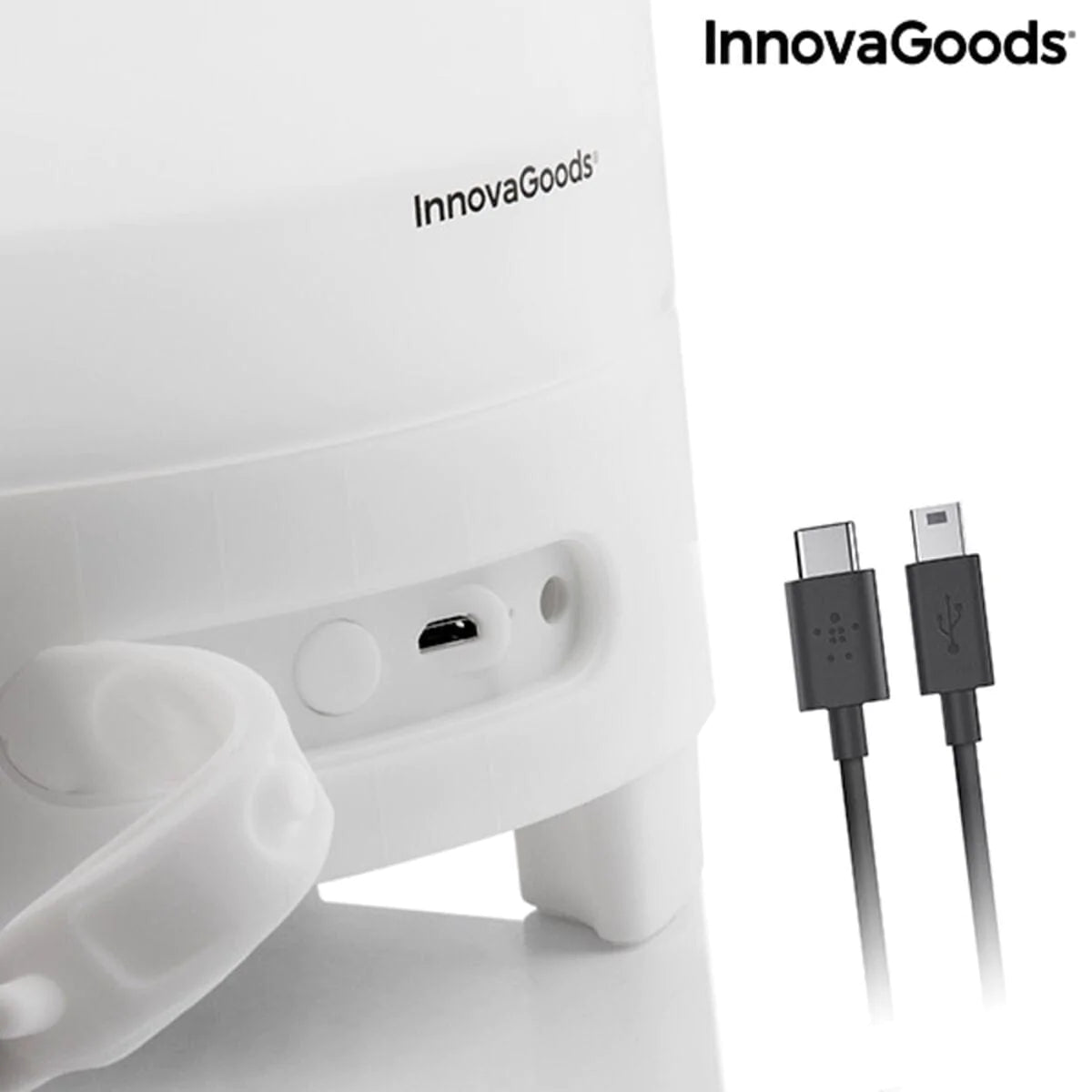 InnovaGoods Küche | Gourmet > Liköre und Zubehör LED-Eiskübel mit wiederaufladbarem Lautsprecher Sonice InnovaGoods