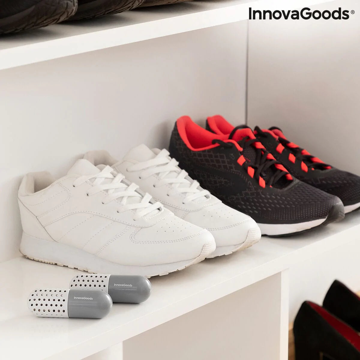 InnovaGoods Mode | Accessoires > Kleidung und Schuhe > Schuhe und Accessoires Deo-Kapseln für Schuhe Froes InnovaGoods 2 Stück