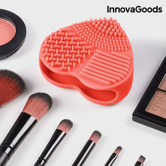 InnovaGoods Parfum | Kosmetik > Kosmetik > Zubehör und Organizer InnovaGoods Heart Make-up Pinsel und Reiniger