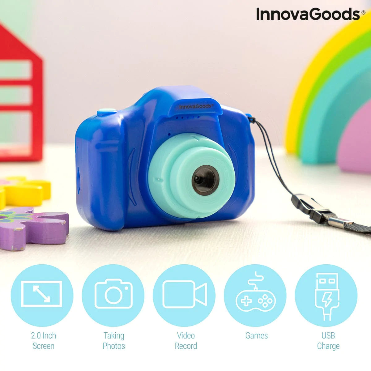 InnovaGoods Spielzeug | Kostüme > Babys und Kinder > Spiel und Spaß Digitalkamera für Kinder Kidmera InnovaGoods