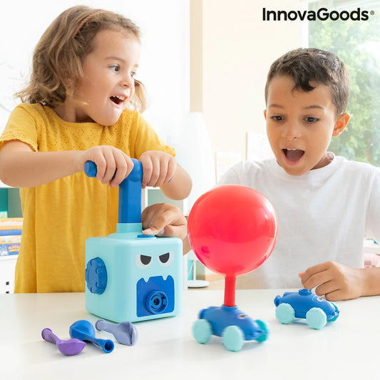InnovaGoods Spielzeug | Kostüme > Spielzeug und Spiele > Lernspiele 2 in 1- Spielzeug Auto und Ballonwerfer Coyloon InnovaGoods